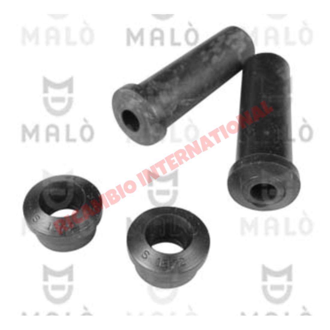 Rear Suspension Shackle Rubber Bush Kit - Classic Fiat Panda - Suspension and Related Parts