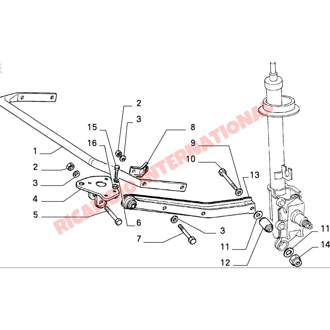 Rear Suspension Trailing Arm Bush - Fiat Croma Lancia Beta Thema Alfa Romeo 164 - Suspension and Steering