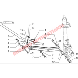 Rear Suspension Trailing Arm Bush - Fiat Croma Lancia Beta Thema Alfa Romeo 164 - Suspension and Steering