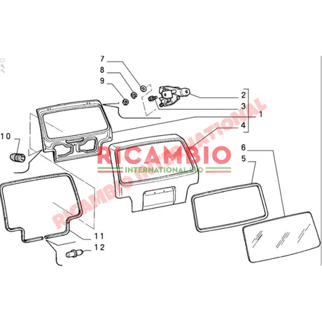 Rear Tailgate Skin - Fiat Uno - Body Part & Panels