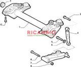 Rear Trailing Arm Bolt & Nut Fiat Punto Barchetta