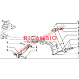 Rear Trailing Arm Bush (Rear) - Classic Fiat Panda - Suspension and Related Parts