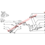 Rear Trailing Arm - Classic Fiat Panda - Suspension and Related Parts