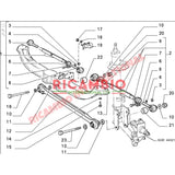 Rear Trailing Arm - Lancia Thema Alfa Romeo 164 Fiat Croma - Suspension and Steering
