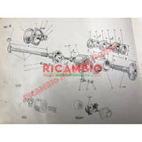 Rear Wheel Bearing Collapsable Spacer - Classic Fiat 500 - Classic Fiat 500 Parts & Spares