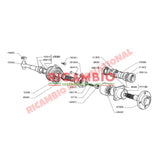 Rear Wheel Hub & Bearing Kit - Classic Fiat 500 126 - Bearings