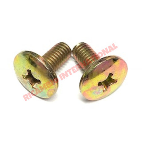 Rear Window Guide Bolts (2) - Classic Fiat 500 - Glass & Associated Parts