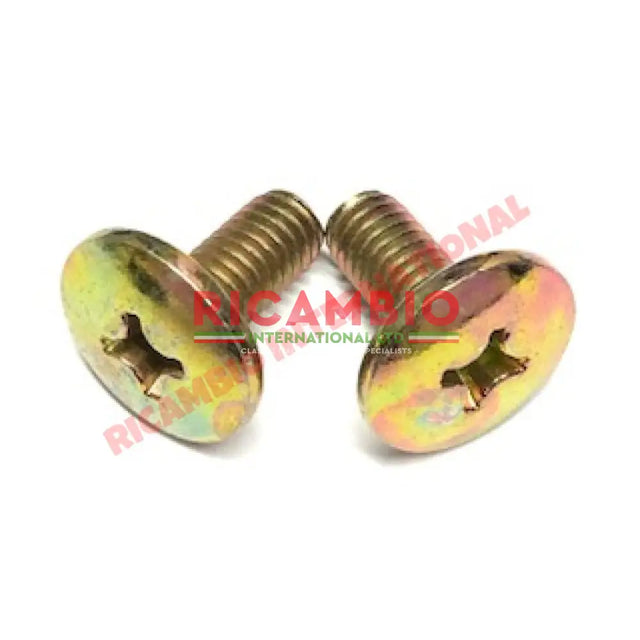 Rear Window Guide Bolts (2) - Classic Fiat 500 - Glass & Associated Parts