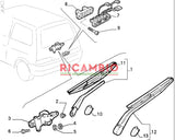 Rear Wiper Tailgate Contact - Fiat Cinquecento