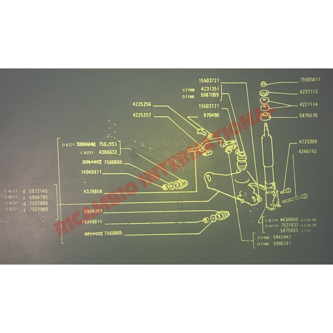 Rear Wishbone Kit - Fiat Strada,Ritmo 128 - Steering - Shaft & Suspension