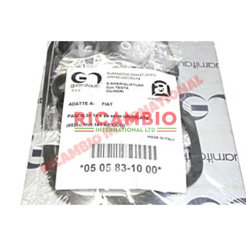 Reconditioned Cylinder Head KIt - Fiat Panda 30 500 126 - Modifications