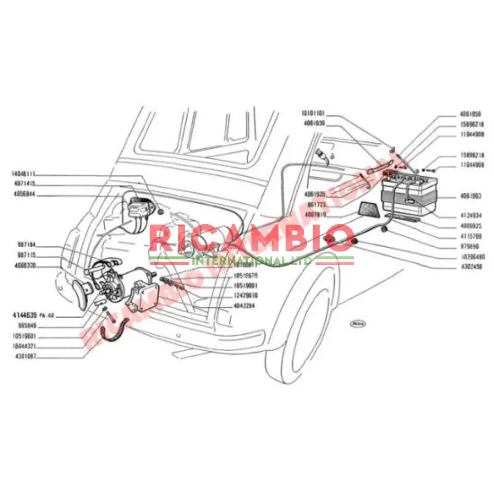 Reconditioned Dynamo Generator - Classic Fiat 500 Giardiniera Autobianchi Panoramica,Furgoncino - Reconditioned Parts