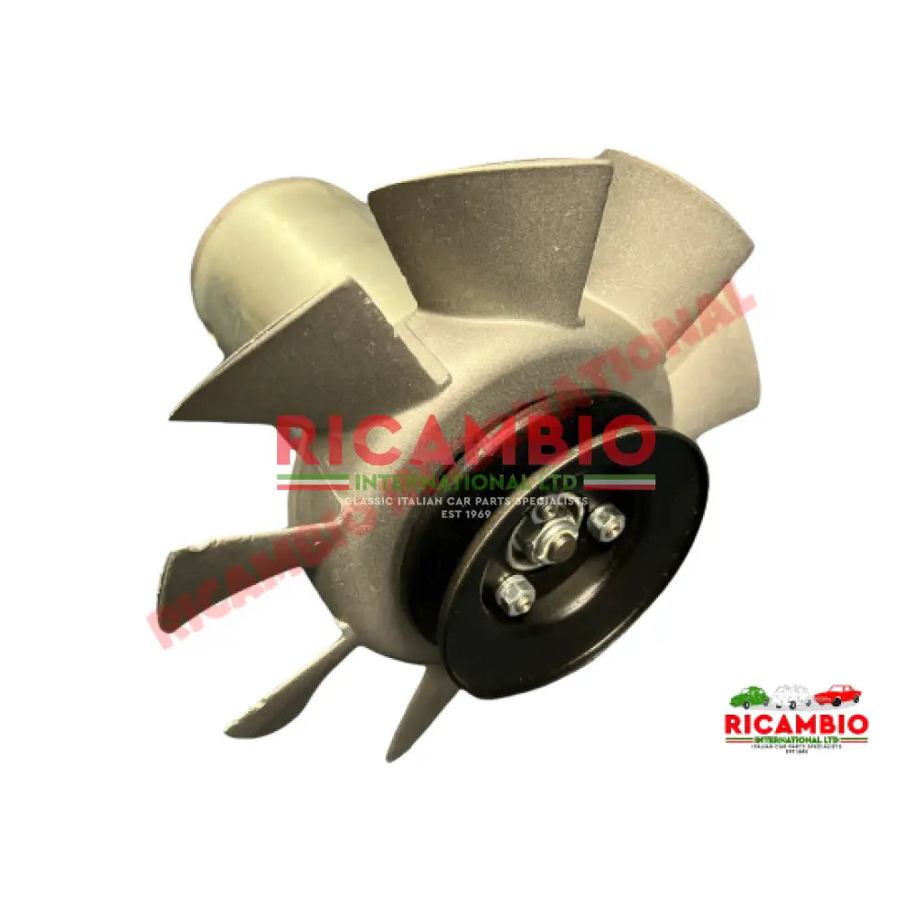 Reconditioned Dynamo Generator Complete with Alloy Fan & Pulley - Classic Fiat 500 Giardiniera Autobianchi