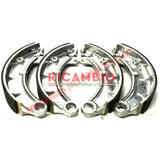 Reconditioned Set Aluminium Front Brake Shoes (4) - Fiat 600T/Multipla 850T 900T - Brake Parts and Components