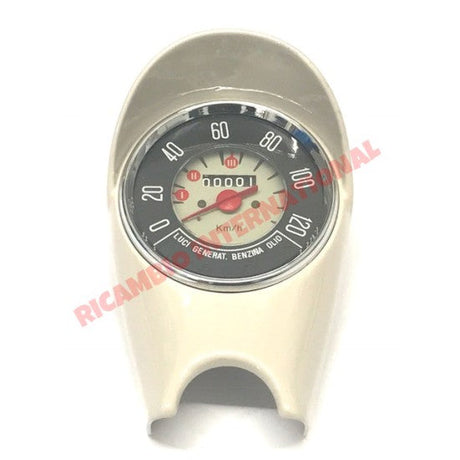 Reconditioned Speedo Unit (KM/H) - Classic Fiat 500 - Reconditioned Parts