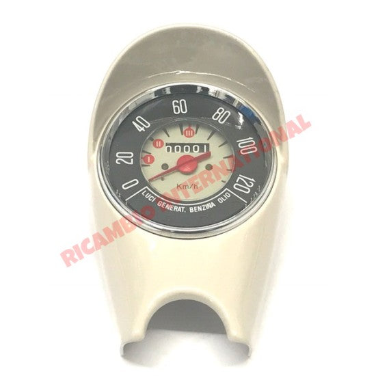 Reconditioned Speedo Unit (KM/H) - Classic Fiat 500 - Reconditioned Parts