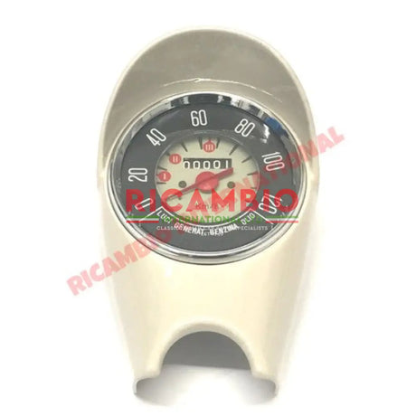 Reconditioned Speedo Unit (KM/H) - Classic Fiat 500 - Reconditioned Parts