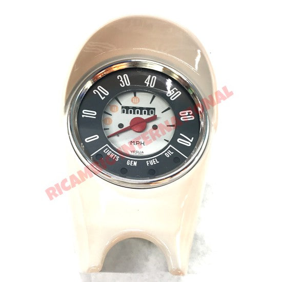 Reconditioned Speedo Unit (M.P.H) - Classic Fiat 500 - Reconditioned Parts