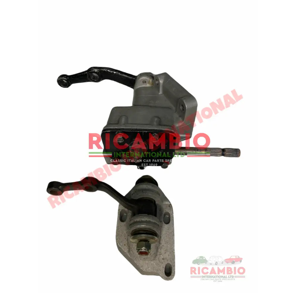Reconditioned Steering Box & Steering Idler Assembly (RHD) - Classic Fiat 500 - Steering
