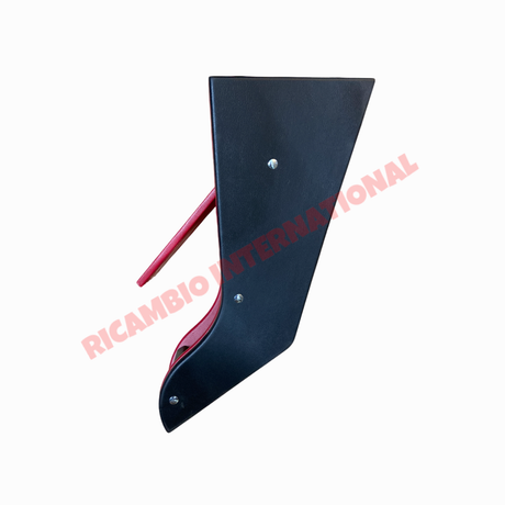 Red & Black Abarth Centre Console - Classic Fiat 500 126 - Interior Trim