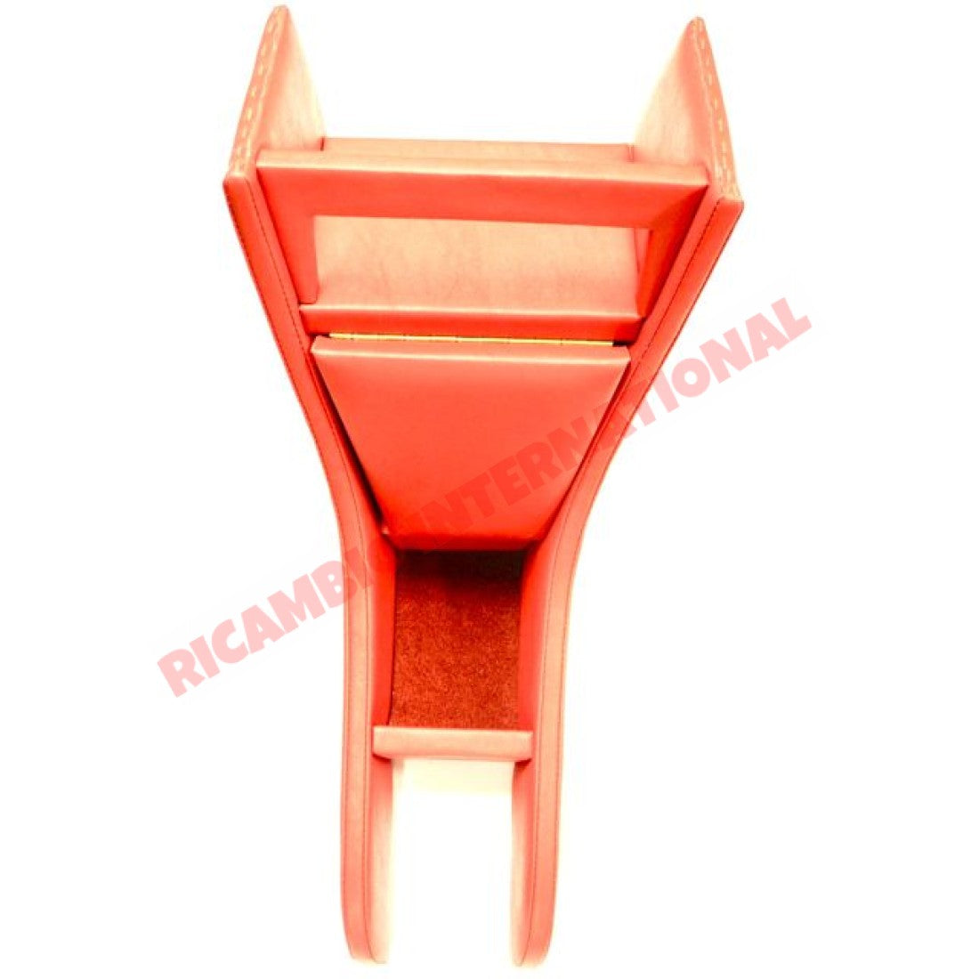 Red Centre Console - Classic Fiat 500 126 - Interior Trim