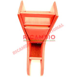 Red Centre Console - Classic Fiat 500 126 - Interior Trim