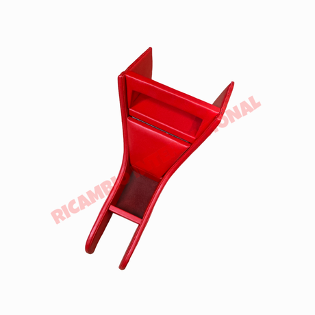 Red Centre Console - Classic Fiat 500 126 - Interior Trim