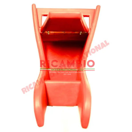 Red Centre Console - Classic Fiat 500 126 - Interior Trim