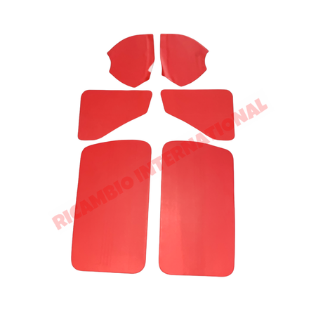 Red Complete Inner Panel Kit - Classic Fiat 500 D - Classic Fiat 500 Parts & Spares