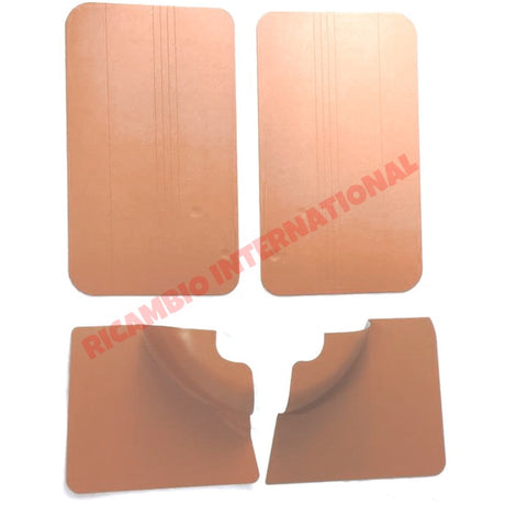 Red Front & Rear Inner Panel Kit (4 piece) - Classic Fiat 500 F - Classic Fiat 500 Parts & Spares