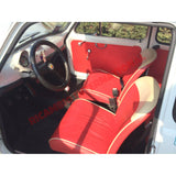 Red Front & Rear Inner Panel Kit (4 piece) - Classic Fiat 500 F - Classic Fiat 500 Parts & Spares