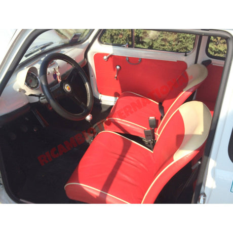 Red Front & Rear Inner Panel Kit (4 piece) - Classic Fiat 500 F - Classic Fiat 500 Parts & Spares