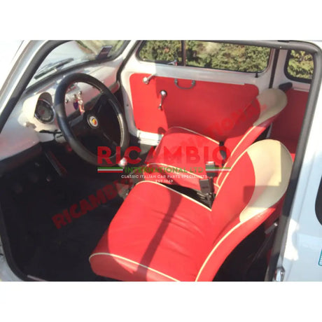 Red Front & Rear Inner Panel Kit (4 piece) - Classic Fiat 500 F - Classic Fiat 500 Parts & Spares
