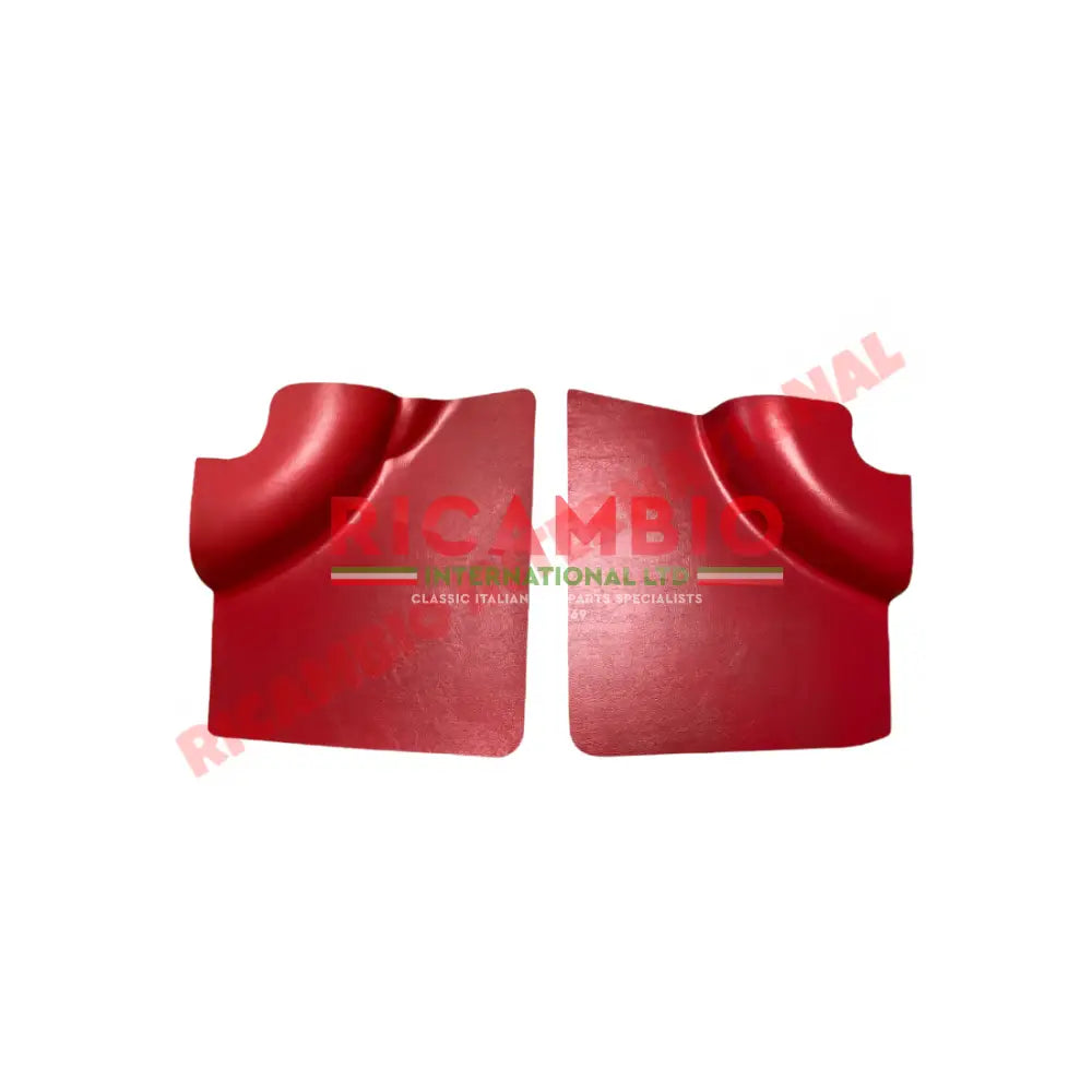 Red Front & Rear Inner Panel Kit (4 piece) - Classic Fiat 500 F - Classic Fiat 500 Parts & Spares