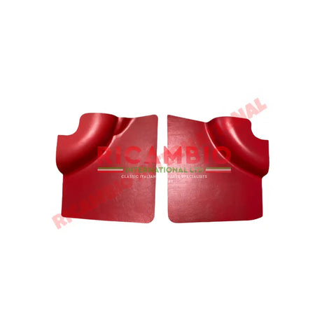 Red Front & Rear Inner Panel Kit (4 piece) - Classic Fiat 500 F - Classic Fiat 500 Parts & Spares