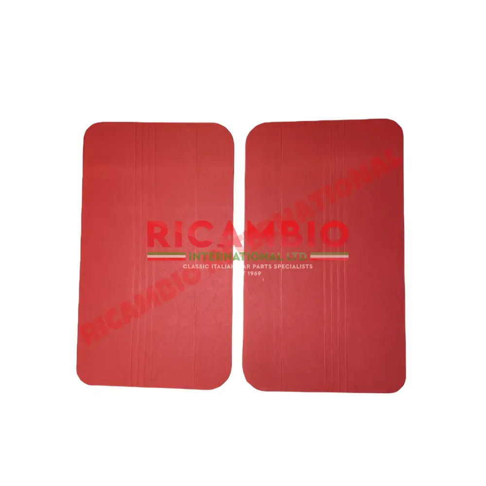 Red Front & Rear Inner Panel Kit (4 piece) - Classic Fiat 500 F - Classic Fiat 500 Parts & Spares