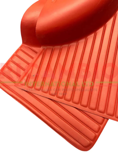 Red Inner Arch Panel Set - Classic Fiat 500 L - Interior and Exterior Parts