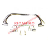 Red Inner Door Panel - Classic Fiat 500 D - Interior Parts and Trim