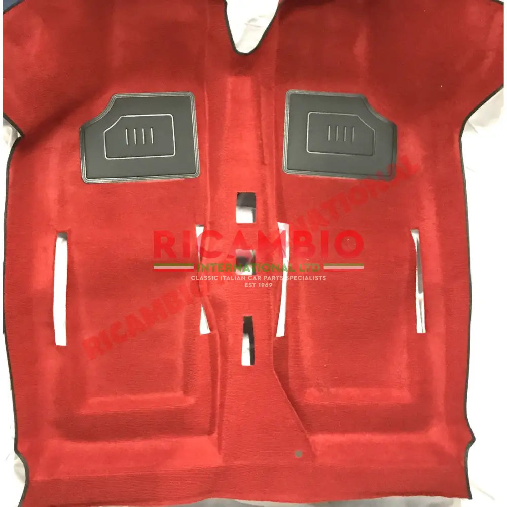 Red ’Loop Pile’ Original Style Carpet - Classic Fiat 500 126 - Carpet