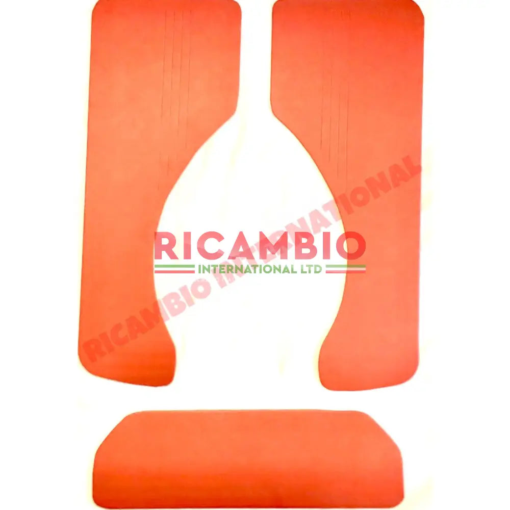 Red Rear Inner Panel Kit - Classic Fiat 500 - Classic Fiat 500 Parts & Spares