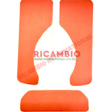 Red Rear Inner Panel Kit - Classic Fiat 500 - Classic Fiat 500 Parts & Spares