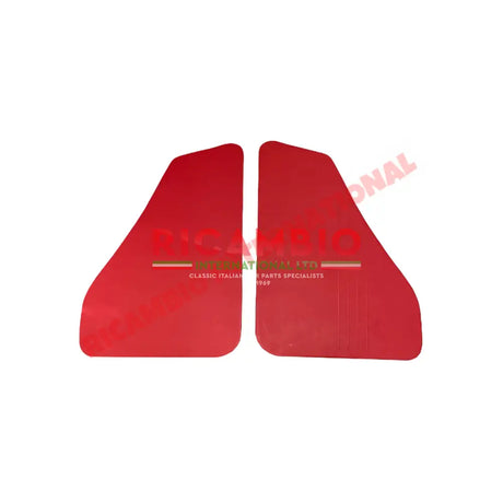 Red Rear Inner Panels - Classic Fiat 500 D - Interior Parts and Trim