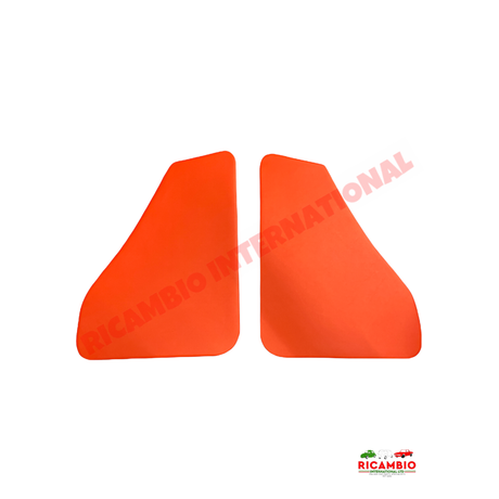 Red Rear Inner Panels - Classic Fiat 500 N - Interior Parts and Trim