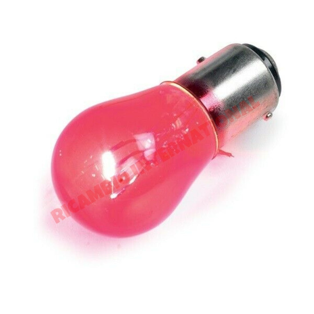 Red Rear Stop & Tail Bulb 12V 21/5W - Classic Fiat 500 - Lights - Lamps and Lenses