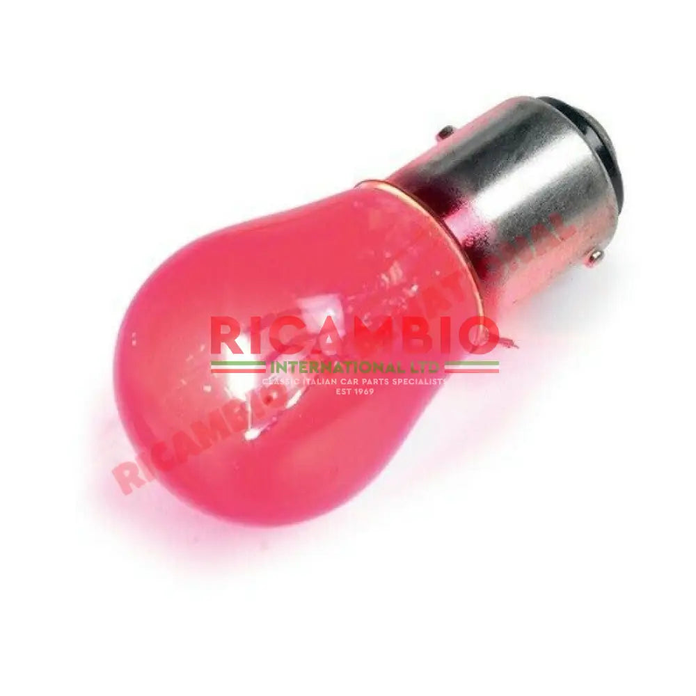 Red Rear Stop & Tail Bulb 12V 21/5W - Classic Fiat 500 - Lights - Lamps and Lenses