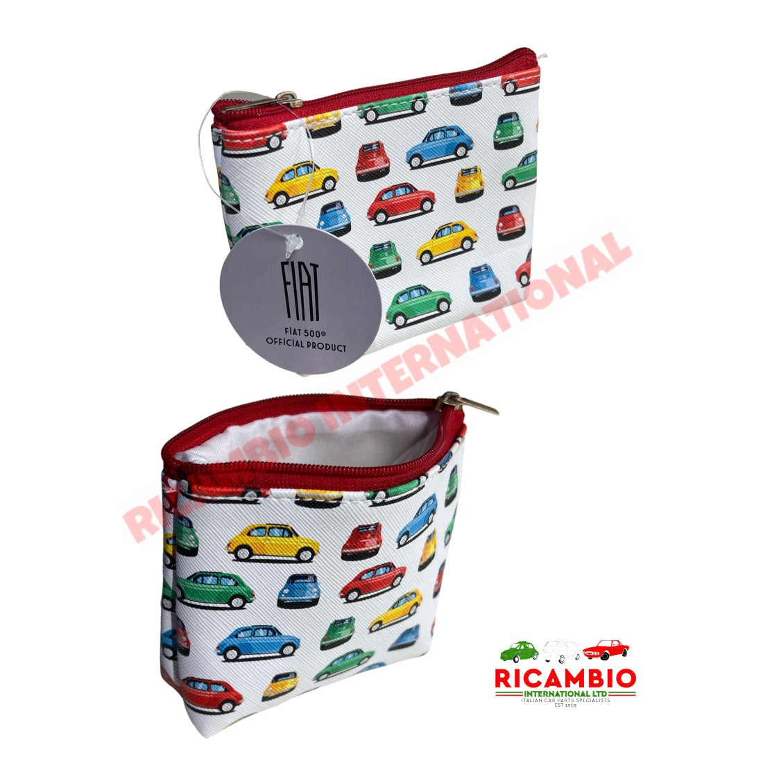 Retro Fiat 500 PVC Purse - Toys - Gifts & Novelty Items