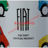 RETRO HOLD & COLD DRINKS BOTTLE (500ml) FIAT 500 - Toys - Gifts & Novelty Items