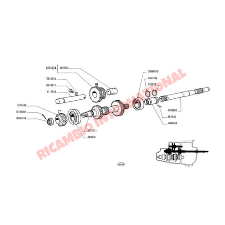 Reverse Gear - Classic 500 - Gearbox and Parts