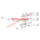 Reverse Gear Shaft - Classic Fiat 500 126 - Gearbox and Parts