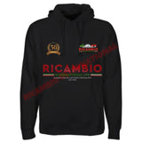 Ricambio Black Hoodie 50th Year Anniversary Edition - Ricambio Merchandise